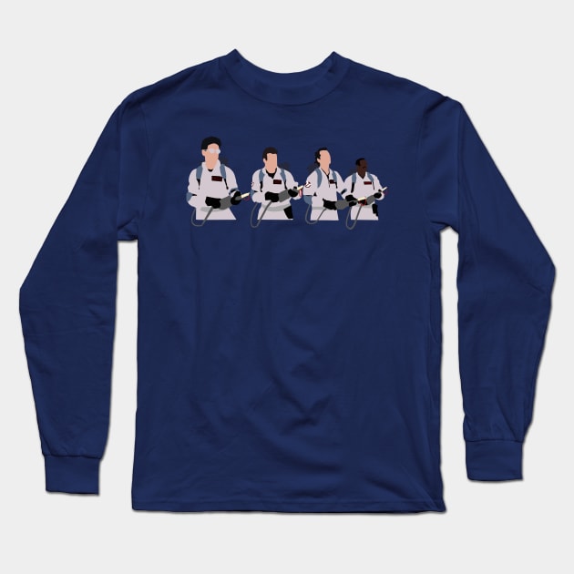 The Ghostbusters - Crew Long Sleeve T-Shirt by TheAnchovyman